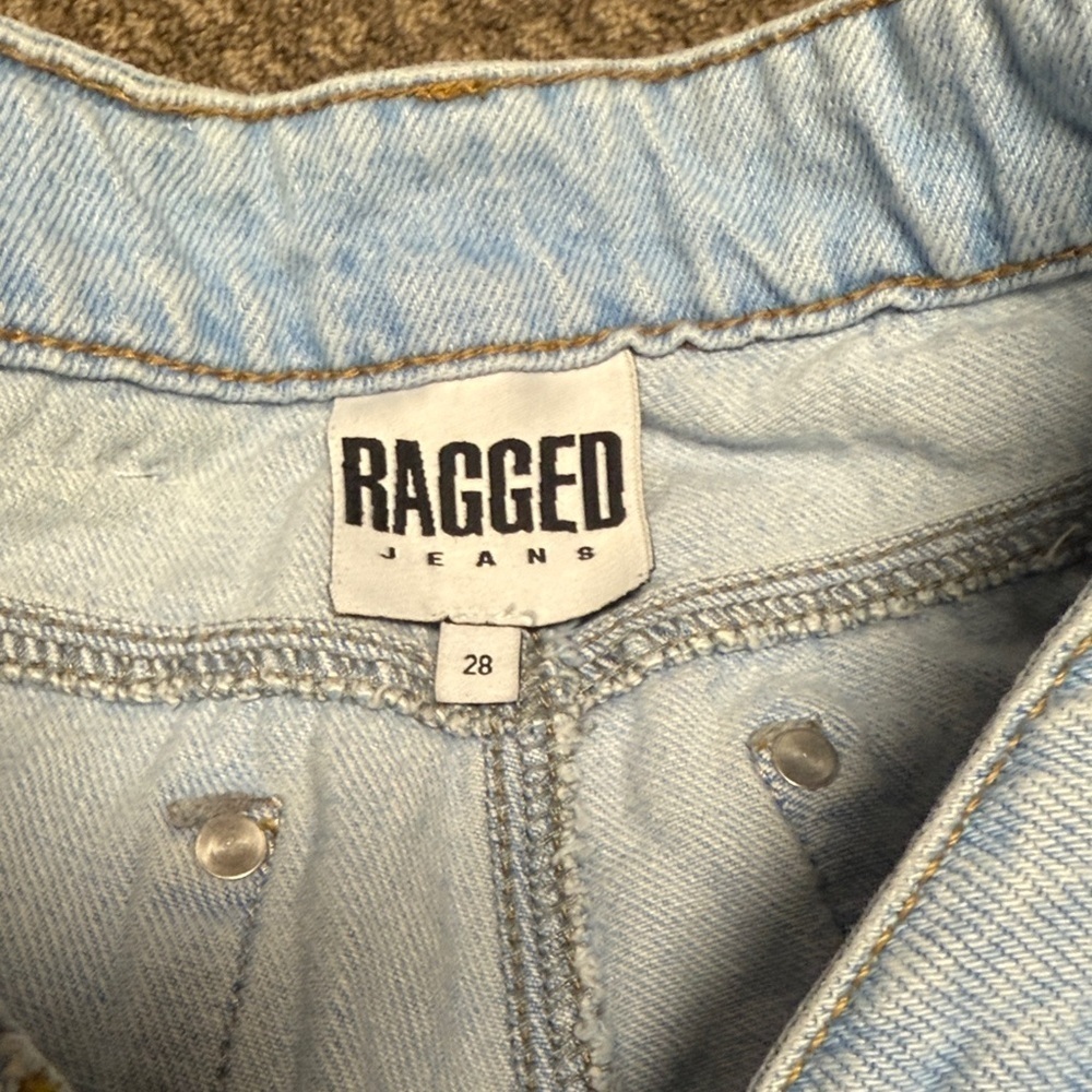 Two-Tone Y2K style jeans - festival & concert wear - Picture 3 of 4